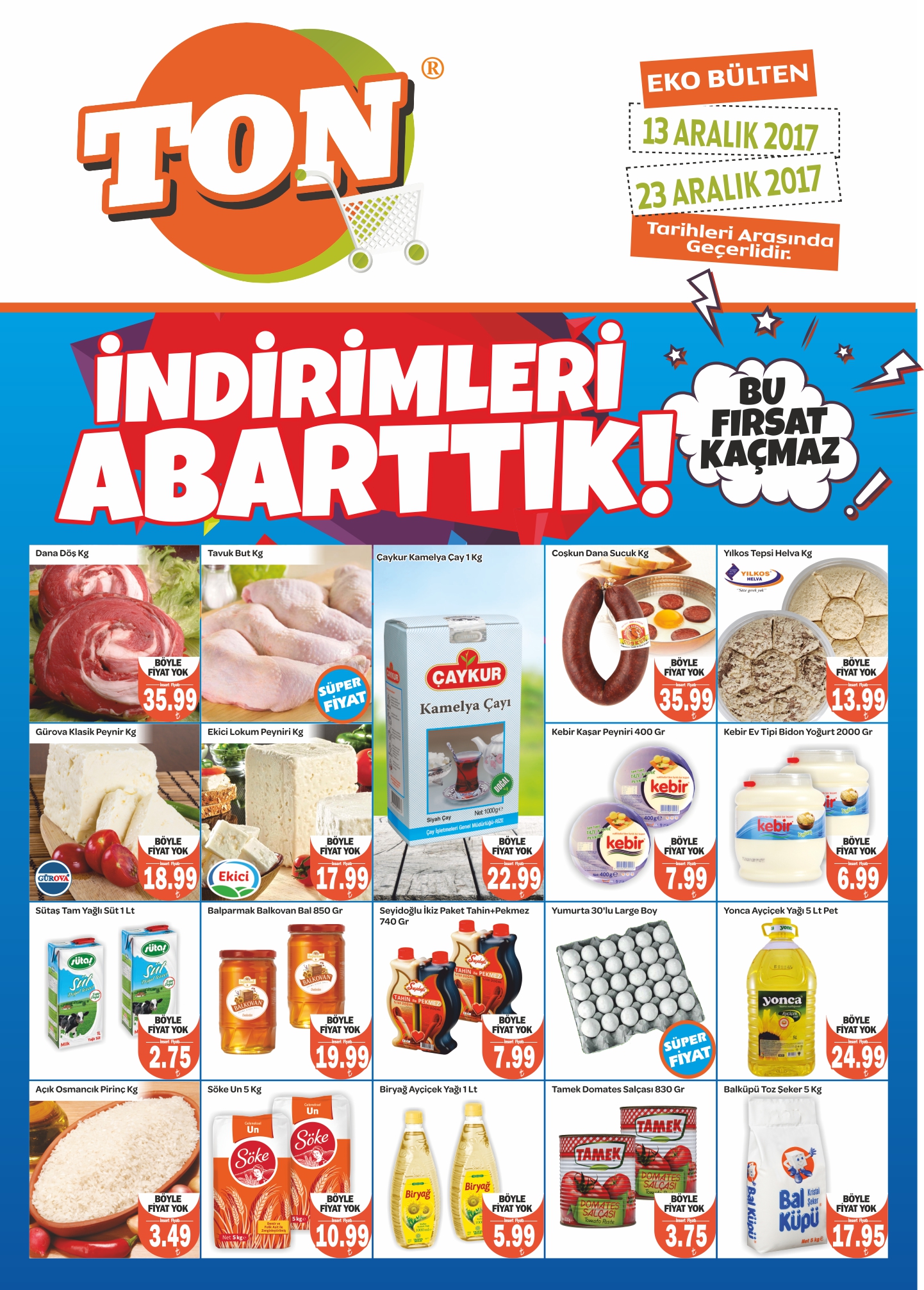 İndirimleri Abarttık !!